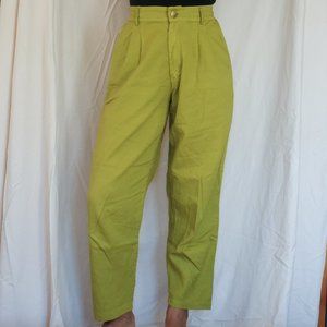 big bud press lime trousers